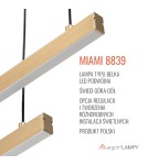 Argon MIAMI 8839 LED (zintegrowany) 230V / 3000 K stal lakierowana Argon MIAMI 8839 LED (zintegrowany) 230V / 3000 K stal lakierowana
