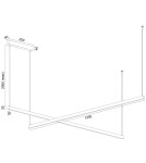 Argon MIAMI 8839 LED (zintegrowany) 230V / 3000 K stal lakierowana Argon MIAMI 8839 LED (zintegrowany) 230V / 3000 K stal lakierowana