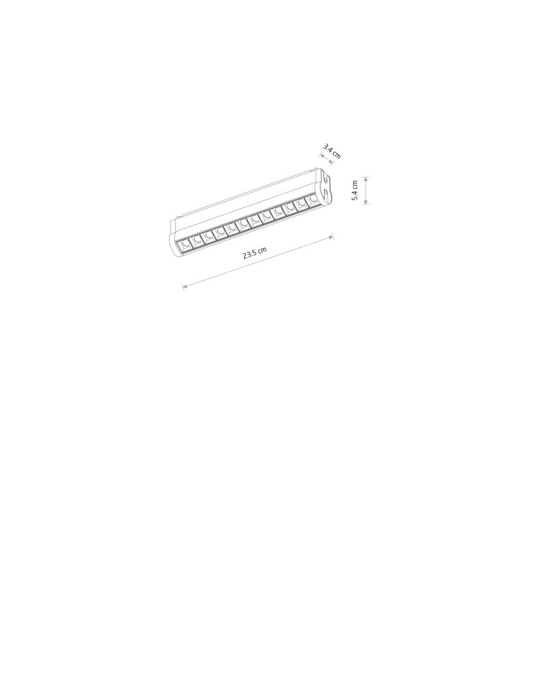 Nowodvorski UT-LVM FOCUS SWING LED 12W Systemy szynowe 1-obwodowy niskonapięciowy 48V   UT- LVM Lampy led Max moc 12W LED  3000 Nowodvorski UT-LVM FOCUS SWING LED 12W Systemy szynowe 1-obwodowy niskonapięciowy 48V   UT- LVM Lampy led Max moc 12W LED  3000