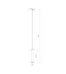 Nowodvorski UT-LVM ROLLER LED 10W Systemy szynowe 1-obwodowy niskonapięciowy 48V UT- LVM Lampy led Max moc 10W LED 3000K Cza Nowodvorski UT-LVM ROLLER LED 10W Systemy szynowe 1-obwodowy niskonapięciowy 48V UT- LVM Lampy led Max moc 10W LED 3000K Cza