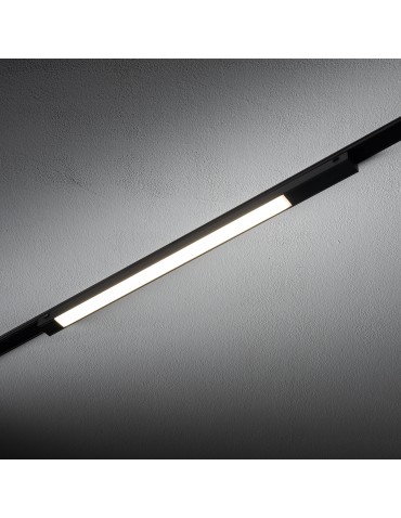 Nowodvorski UT-LVM LINE LED 18W Systemy szynowe 1-obwodowy niskonapięciowy 48V   UT- LVM Lampy led Max moc 18W LED  4000K Czarn - produkt 2
