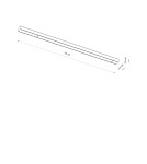 Nowodvorski UT-LVM LINE LED 18W Systemy szynowe 1-obwodowy niskonapięciowy 48V   UT- LVM Lampy led Max moc 18W LED  4000K Czarn Nowodvorski UT-LVM LINE LED 18W Systemy szynowe 1-obwodowy niskonapięciowy 48V   UT- LVM Lampy led Max moc 18W LED  4000K Czarn