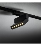 Lampy do szyn magnetycznych - Nowodvorski UT-LVM FOCUS OUT LED 6W Systemy szynowe 1-obwodowy niskonapięciowy 48V   UT- LVM Lampy led Max moc 6W LED  4000K Cz - product 2