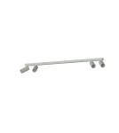 Lampy sufitowe reflektory - Nowodvorski FOURTY  Reflektor/Spot Max moc 10W only LED GU10 R35  Silk gray 11438 - product 1
