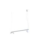 Lampy wiszące nad wyspę - Nowodvorski FOURTY  Lampy sufitowe Lampy wiszące Max moc 10W only LED GU10 R35, G9  Silk gray 11450 - product 1