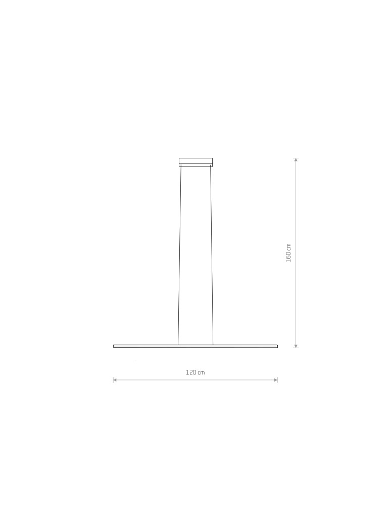 Nowodvorski BAR LED S  Lampy sufitowe Liniowa Max moc 27W LED  4000K Biały 11584