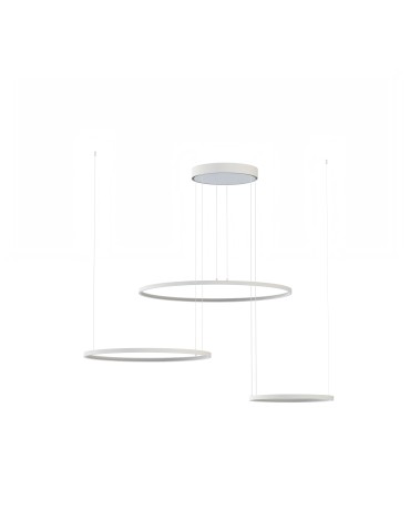 Nowodvorski CIRCOLO LED  Lampy sufitowe Lampy wiszące Max moc 45W LED  3000K Biały 11602