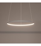 Lampy wiszące okręgi - Nowodvorski CIRCOLO LED M  Lampy sufitowe Lampy wiszące Max moc 21W LED  3000K Biały 11604 - product 2