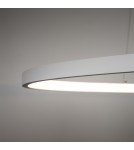 Lampy wiszące okręgi - Nowodvorski CIRCOLO LED M  Lampy sufitowe Lampy wiszące Max moc 21W LED  3000K Biały 11604 - product 4