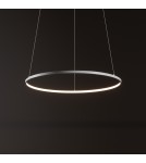 Lampy wiszące okręgi - Nowodvorski CIRCOLO LED M  Lampy sufitowe Lampy wiszące Max moc 21W LED  3000K Biały 11604 - product 6