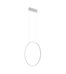 Lampy wiszące okręgi - Nowodvorski CIRCOLO LED M  Lampy sufitowe Lampy wiszące Max moc 21W LED  3000K Biały 11605 - product 1