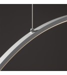 Lampy wiszące okręgi - Nowodvorski CIRCOLO LED M  Lampy sufitowe Lampy wiszące Max moc 21W LED  3000K Biały 11605 - product 5