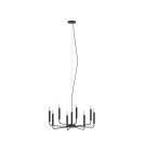 Żyrandole nowoczesne - Nowodvorski ORTO  Lampy sufitowe Żyrandol Max moc 10W only LED E14  Czarny 11460 - product 1