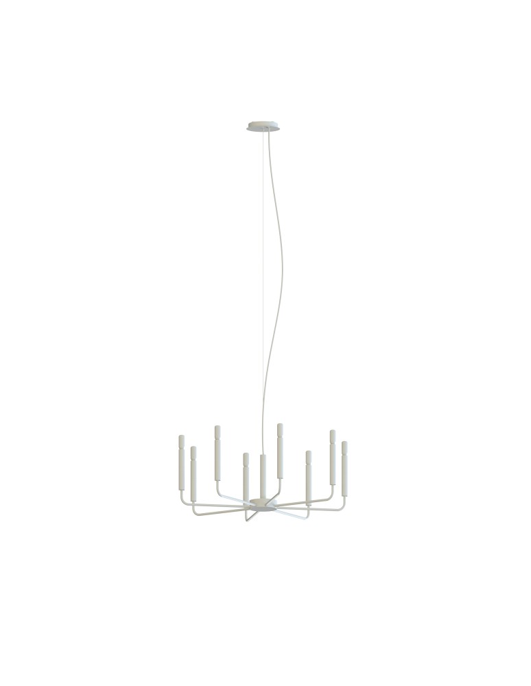 Nowodvorski ORTO  Lampy sufitowe Żyrandol Max moc 10W only LED E14  Silk gray 11461