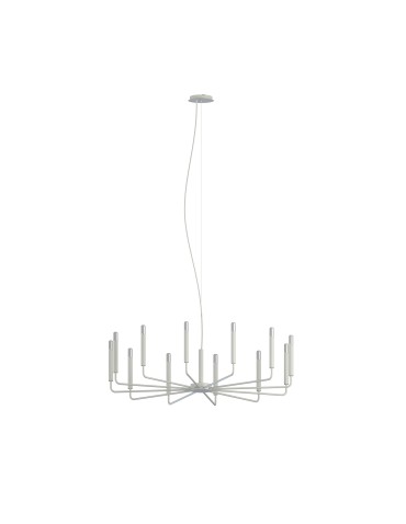 Nowodvorski ORTO B  Lampy sufitowe Żyrandol Max moc 10W only LED E14  Silk gray 11465