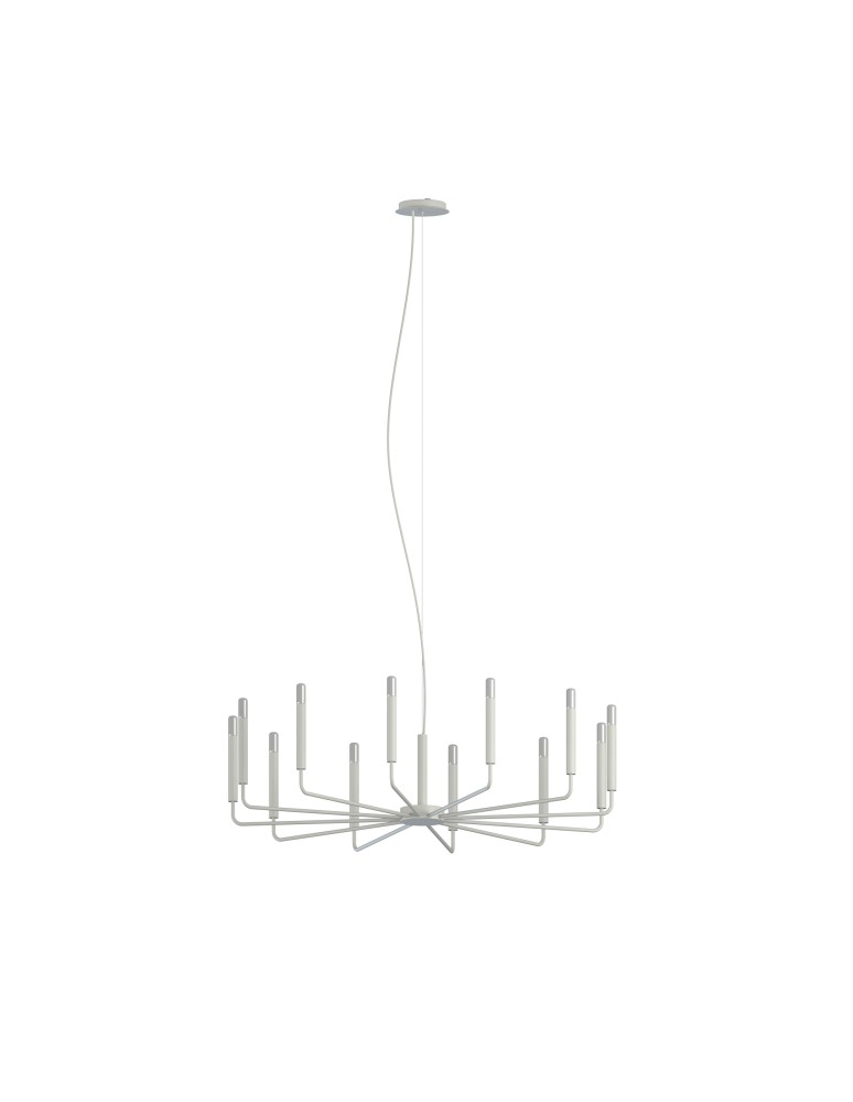 Nowodvorski ORTO B  Lampy sufitowe Żyrandol Max moc 10W only LED E14  Silk gray 11465