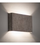 Kinkiety z abażurem - Nowodvorski CEDRO B  Ścienna Kinkiety Max moc 10W only LED G9  Beż 11669 - product 2
