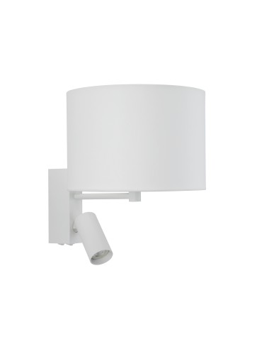 Nowodvorski LUSSO  Ścienna Regulowany z włącznikiem Max moc 10W only LED, 10W only LED E27, GU10 R35  Biały 11520
