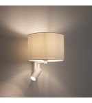 Nowodvorski LUSSO Ścienna Regulowany z włącznikiem Max moc 10W only LED, 10W only LED E27, GU10 R35 Biały 11520 Nowodvorski LUSSO Ścienna Regulowany z włącznikiem Max moc 10W only LED, 10W only LED E27, GU10 R35 Biały 11520