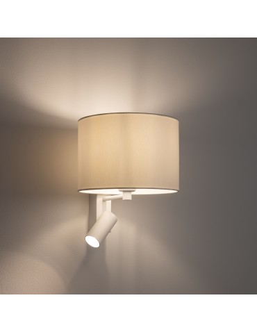 Nowodvorski LUSSO  Ścienna Regulowany z włącznikiem Max moc 10W only LED, 10W only LED E27, GU10 R35  Biały 11520 - produkt 2