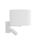 Nowodvorski LUSSO Ścienna Regulowany z włącznikiem Max moc 10W only LED, 10W only LED E27, GU10 R35 Biały 11520 Nowodvorski LUSSO Ścienna Regulowany z włącznikiem Max moc 10W only LED, 10W only LED E27, GU10 R35 Biały 11520