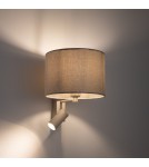 Nowodvorski CEDRO A Ścienna Regulowany z włącznikiem Max moc 10W only LED, 10W only LED E27, GU10 R35 Beż 11668 Nowodvorski CEDRO A Ścienna Regulowany z włącznikiem Max moc 10W only LED, 10W only LED E27, GU10 R35 Beż 11668