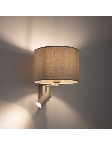 Nowodvorski CEDRO A  Ścienna Regulowany z włącznikiem Max moc 10W only LED, 10W only LED E27, GU10 R35  Beż 11668 - produkt 2