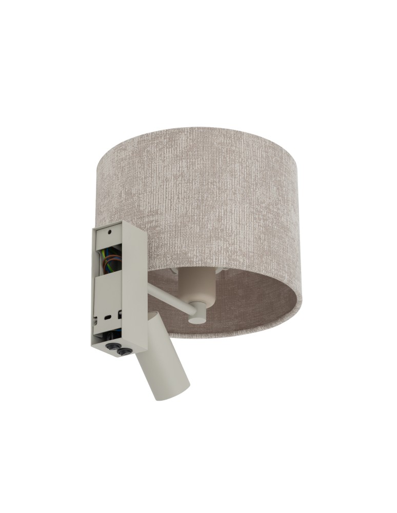 Nowodvorski CEDRO A Ścienna Regulowany z włącznikiem Max moc 10W only LED, 10W only LED E27, GU10 R35 Beż 11668 Nowodvorski CEDRO A Ścienna Regulowany z włącznikiem Max moc 10W only LED, 10W only LED E27, GU10 R35 Beż 11668