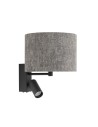 Nowodvorski LAGO A Ścienna Regulowany z włącznikiem Max moc 10W only LED, 10W only LED E27, GU10 R35 Szary 11677 Nowodvorski LAGO A Ścienna Regulowany z włącznikiem Max moc 10W only LED, 10W only LED E27, GU10 R35 Szary 11677