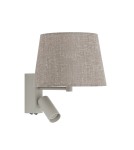 Nowodvorski TUTOIA Ścienna Regulowany z włącznikiem Max moc 10W only LED, 10W only LED E27, GU10 R35 Beż 11684 Nowodvorski TUTOIA Ścienna Regulowany z włącznikiem Max moc 10W only LED, 10W only LED E27, GU10 R35 Beż 11684