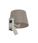 Nowodvorski TUTOIA Ścienna Regulowany z włącznikiem Max moc 10W only LED, 10W only LED E27, GU10 R35 Beż 11684 Nowodvorski TUTOIA Ścienna Regulowany z włącznikiem Max moc 10W only LED, 10W only LED E27, GU10 R35 Beż 11684