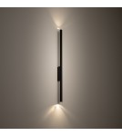 Kinkiety tuby - Nowodvorski LASER WALL L  Ścienna Kinkiety Max moc 10W only LED G9  Czarny 11812 - product 2