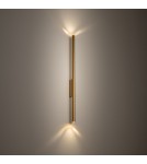 Nowodvorski LASER WALL L Ścienna Kinkiety Max moc 10W only LED G9 Satynowy złoty 11814 Nowodvorski LASER WALL L Ścienna Kinkiety Max moc 10W only LED G9 Satynowy złoty 11814