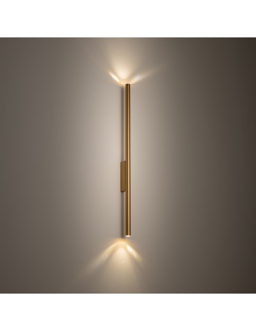 Nowodvorski LASER WALL L  Ścienna Kinkiety Max moc 10W only LED G9  Satynowy złoty 11814 - produkt 2