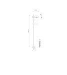 Nowodvorski TESSA LED Zewnętrzna Lampy gruntowe Max moc 7W LED IP54 3000K Czarny 11541 Nowodvorski TESSA LED Zewnętrzna Lampy gruntowe Max moc 7W LED IP54 3000K Czarny 11541