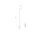Lampy ogrodowe stojące - Nowodvorski RUBY LED Zewnętrzna Lampy gruntowe Max moc 7W LED IP54 3000K Czarny 11542 - product 6
