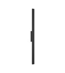 Kinkiety zewnętrzne - Nowodvorski DEMI LED M Zewnętrzna Ścienna Natynkowe Max moc 18W LED IP54 3000K Czarny 11555 - product 1
