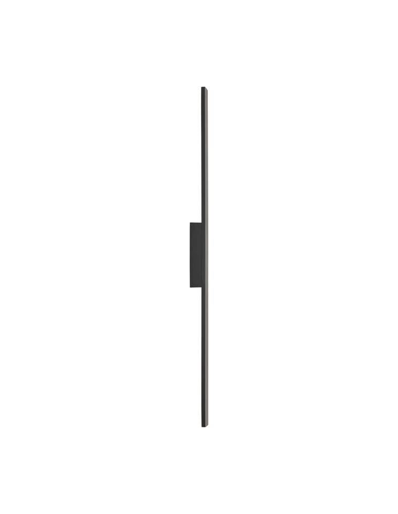 Nowodvorski DEMI LED M Zewnętrzna Ścienna Natynkowe Max moc 18W LED IP54 3000K Czarny 11555