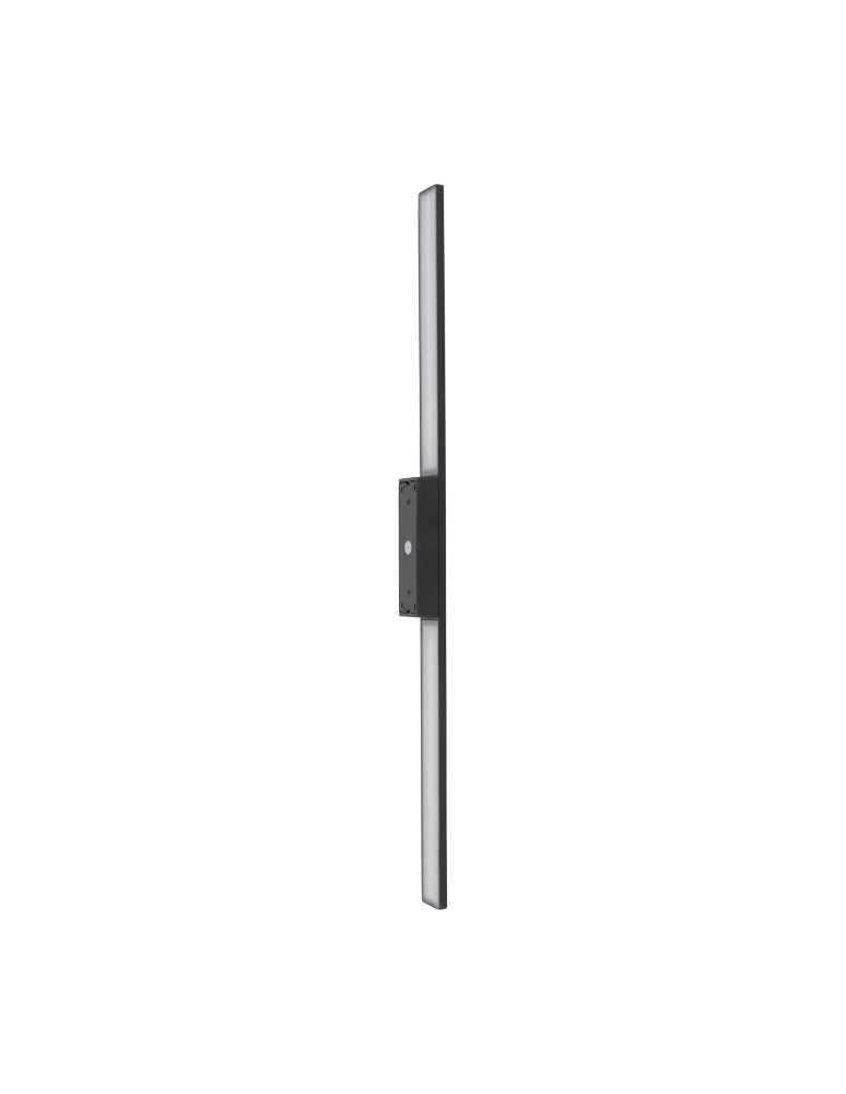Nowodvorski DEMI LED M Zewnętrzna Ścienna Natynkowe Max moc 18W LED IP54 3000K Czarny 11555