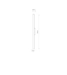 Kinkiety zewnętrzne - Nowodvorski DEMI LED M Zewnętrzna Ścienna Natynkowe Max moc 18W LED IP54 3000K Sand 11556 - product 7