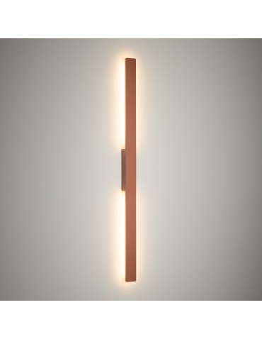 Nowodvorski DEMI LED M Zewnętrzna Ścienna Natynkowe Max moc 18W LED IP54 3000K Brick red 11557 - product 2