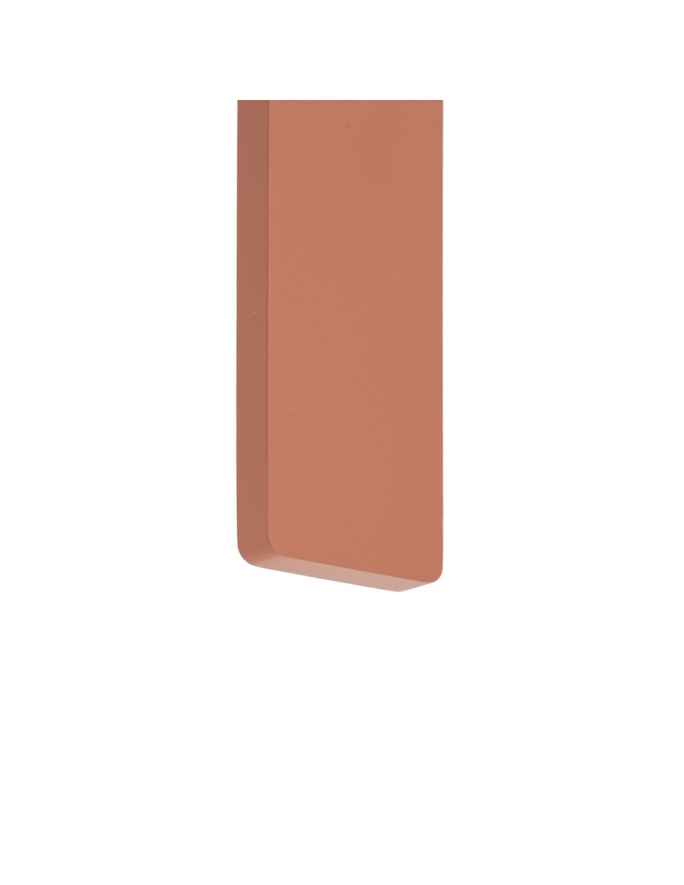 Nowodvorski DEMI LED M Zewnętrzna Ścienna Natynkowe Max moc 18W LED IP54 3000K Brick red 11557