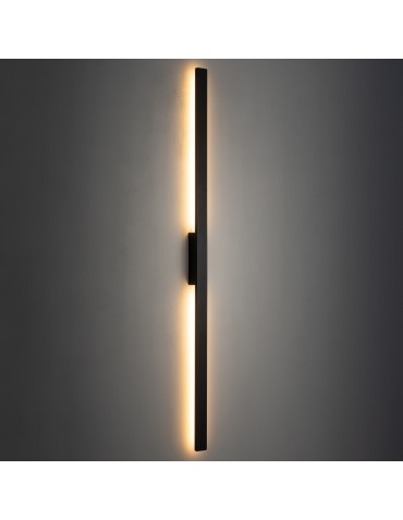 Nowodvorski DEMI LED L Zewnętrzna Ścienna Natynkowe Max moc 24W LED IP54 3000K Czarny 11558 - product 2