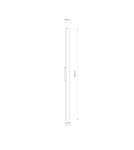 Nowodvorski DEMI LED L Zewnętrzna Ścienna Natynkowe Max moc 24W LED IP54 3000K Czarny 11558 Nowodvorski DEMI LED L Zewnętrzna Ścienna Natynkowe Max moc 24W LED IP54 3000K Czarny 11558
