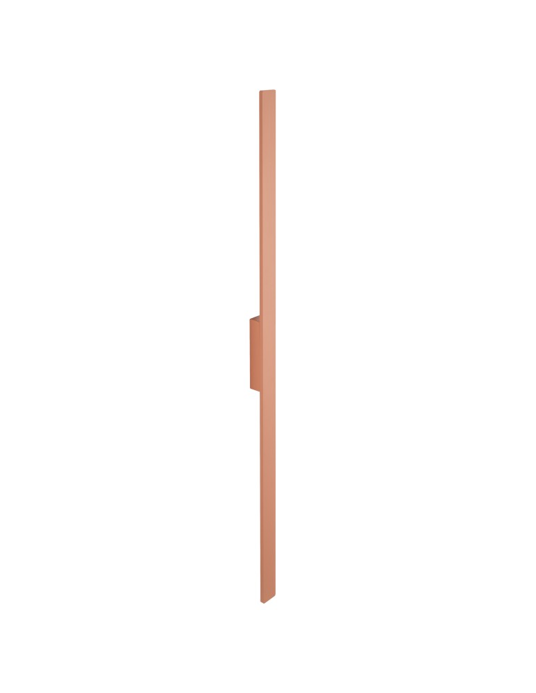 Nowodvorski DEMI LED L Zewnętrzna Ścienna Natynkowe Max moc 24W LED IP54 3000K Brick red 11561