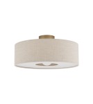 Nowodvorski SANTANA  M  Lampy sufitowe Sufitowa Max moc 25W only LED E27  Kremowy 11651 Nowodvorski SANTANA  M  Lampy sufitowe Sufitowa Max moc 25W only LED E27  Kremowy 11651