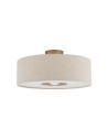 Nowodvorski SANTANA  M  Lampy sufitowe Sufitowa Max moc 25W only LED E27  Kremowy 11651 Nowodvorski SANTANA  M  Lampy sufitowe Sufitowa Max moc 25W only LED E27  Kremowy 11651