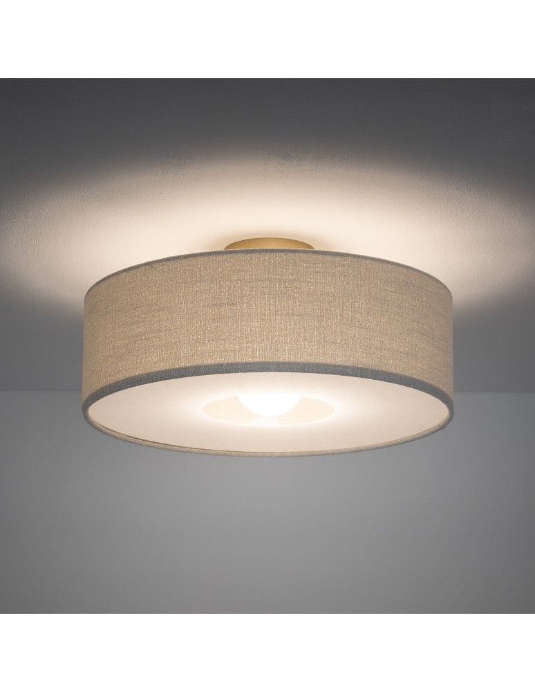 Nowodvorski SANTANA  M  Lampy sufitowe Sufitowa Max moc 25W only LED E27  Kremowy 11651 Nowodvorski SANTANA  M  Lampy sufitowe Sufitowa Max moc 25W only LED E27  Kremowy 11651