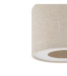 Nowodvorski SANTANA  M  Lampy sufitowe Sufitowa Max moc 25W only LED E27  Kremowy 11651 Nowodvorski SANTANA  M  Lampy sufitowe Sufitowa Max moc 25W only LED E27  Kremowy 11651