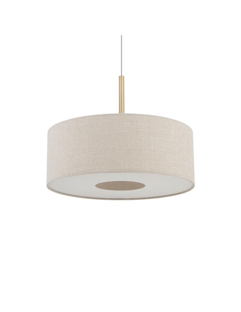 Nowodvorski SANTANA  M  Lampy sufitowe Lampy wiszące Max moc 25W only LED E27  Kremowy 11652